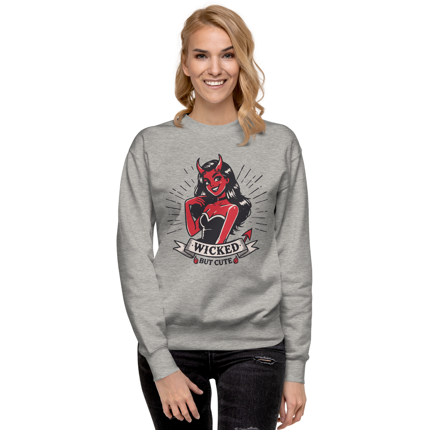 Wicked But Cute | Soft-Wash Sweatshirt Soft-Wash Sweatshirt Syntax & Alchemy   