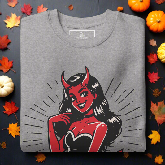 Wicked But Cute | Soft-Wash Sweatshirt Soft-Wash Sweatshirt Syntax & Alchemy Carbon Grey S 