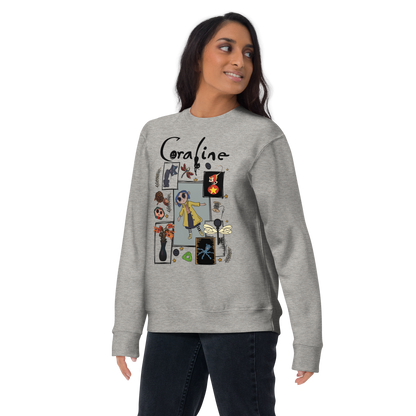 Coraline Collage | Soft-Wash Sweatshirt Soft-Wash Sweatshirt Syntax & Alchemy   