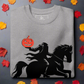 Headless Horseman Pumpkin Head | Soft-Wash Sweatshirt Soft-Wash Sweatshirt Syntax & Alchemy Carbon Grey S 