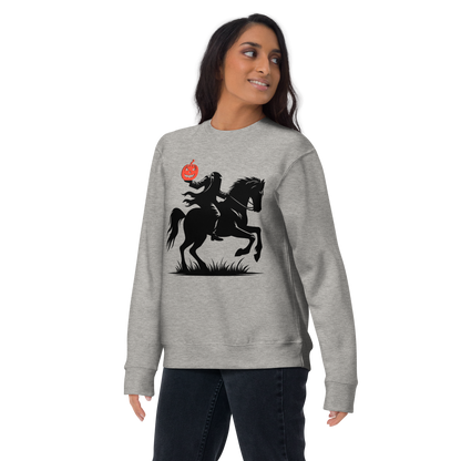 Headless Horseman Pumpkin Head | Soft-Wash Sweatshirt Soft-Wash Sweatshirt Syntax & Alchemy   