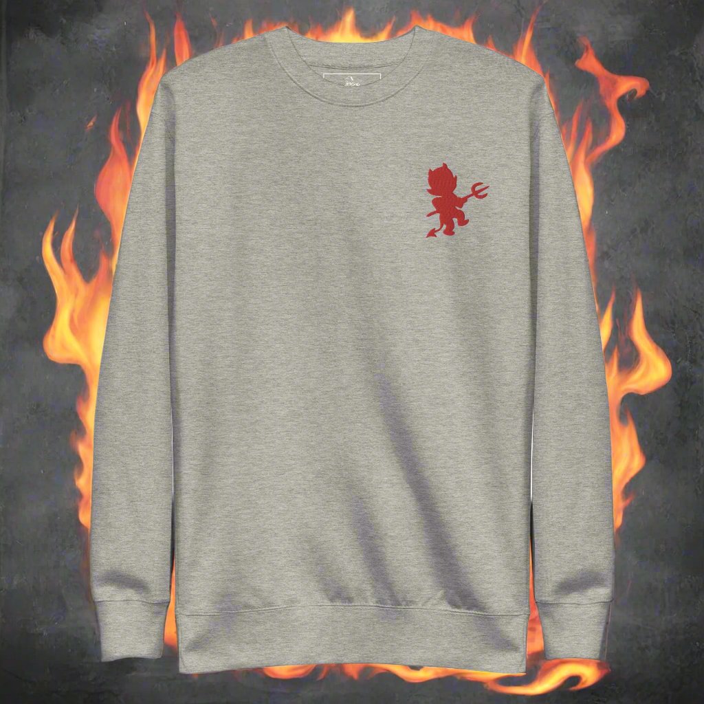 Little Devil | Soft-Wash Sweatshirt | Embroidered Soft-Wash Sweatshirt Syntax & Alchemy   