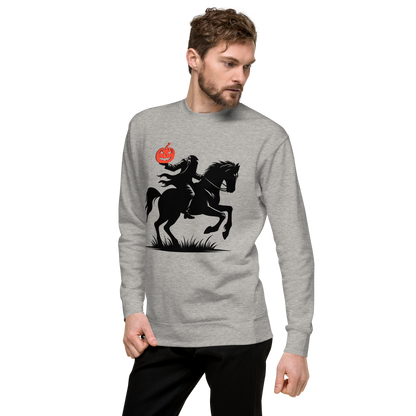 Headless Horseman Pumpkin Head | Soft-Wash Sweatshirt Soft-Wash Sweatshirt Syntax & Alchemy   