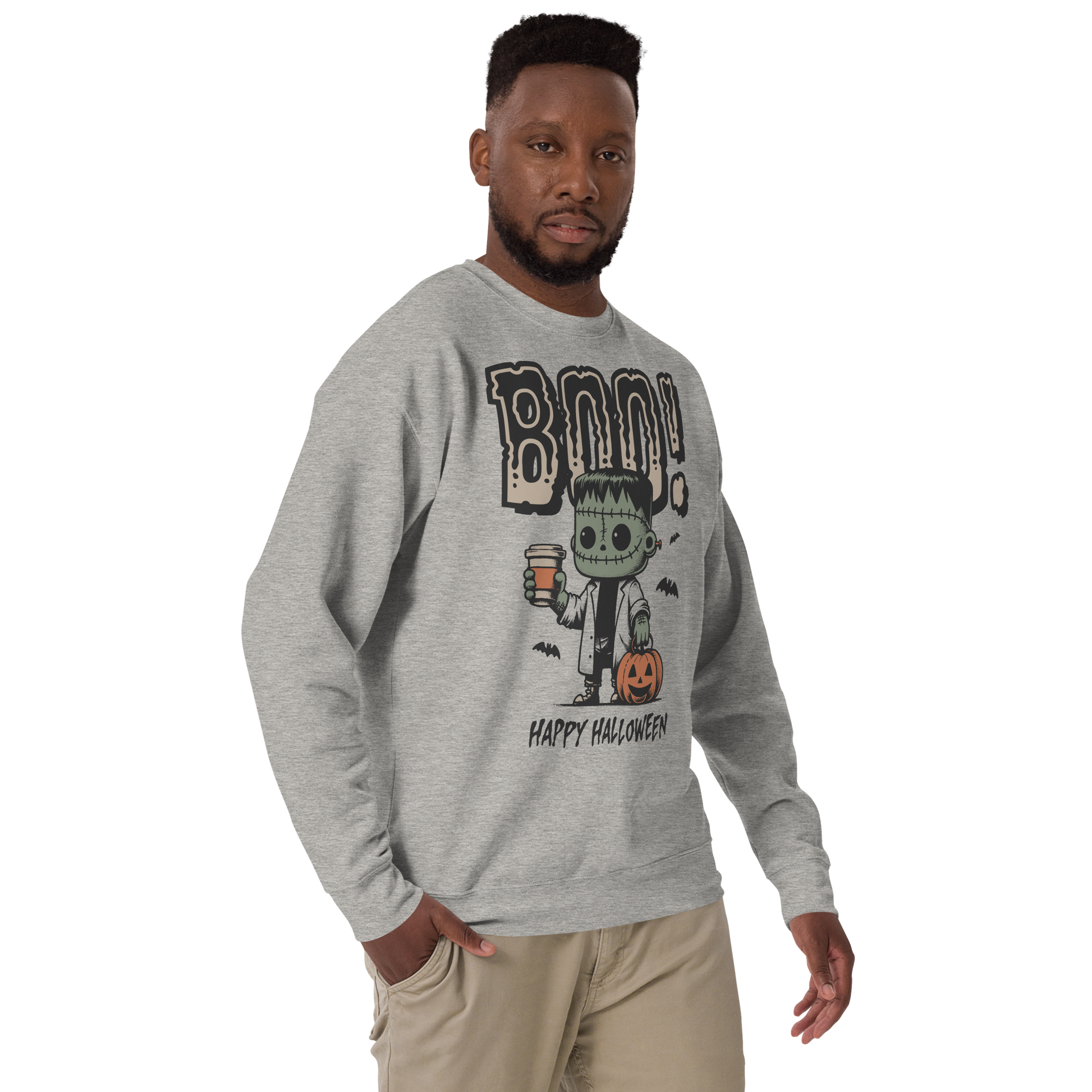 Frankenstein Boo | Soft-Wash Sweatshirt Soft-Wash Sweatshirt Syntax & Alchemy   