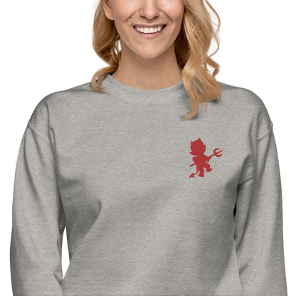 Little Devil | Soft-Wash Sweatshirt | Embroidered Soft-Wash Sweatshirt Syntax & Alchemy   