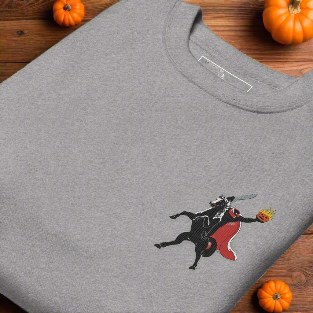 Headless Horseman | Soft-Wash Sweatshirt | Embroidered Soft-Wash Sweatshirt Syntax & Alchemy   