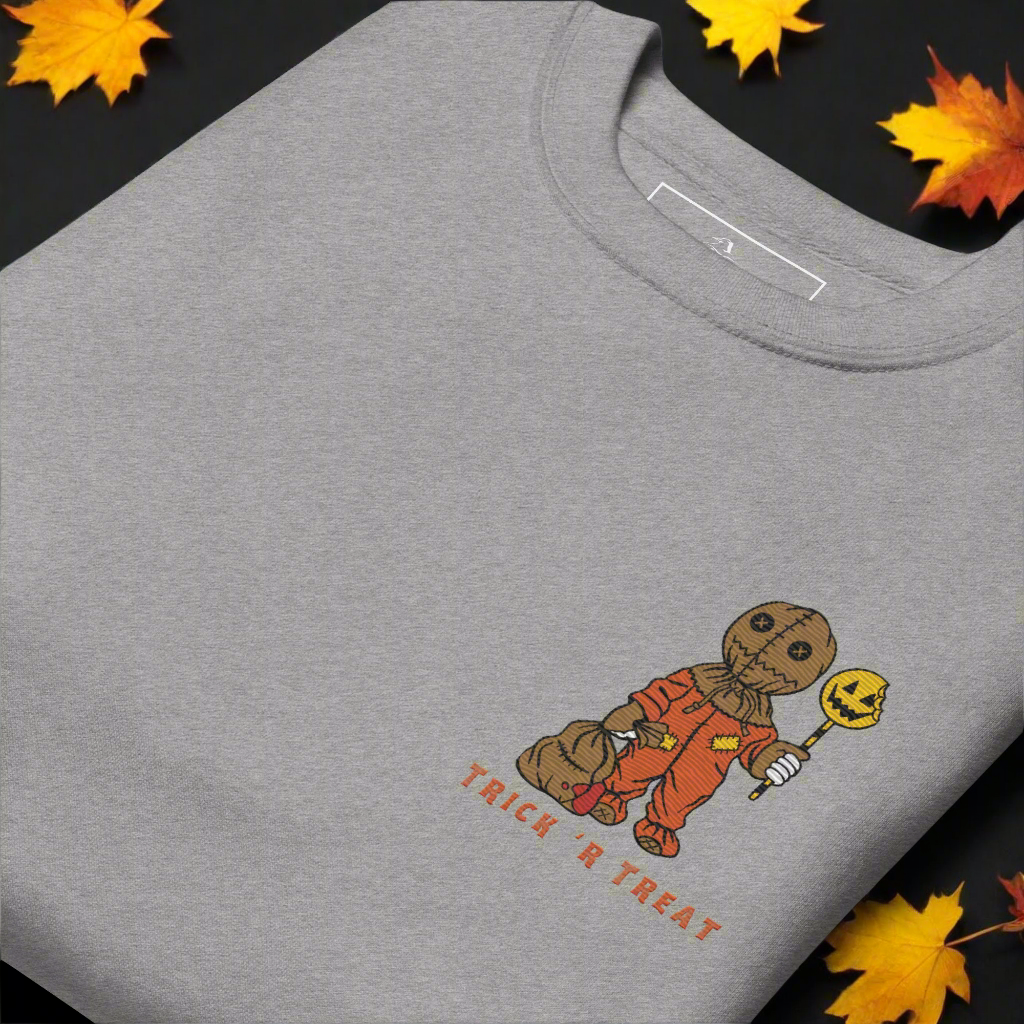 Samhain Trick 'r Treat | Soft-Wash Sweatshirt | Embroidered Soft-Wash Sweatshirt Syntax & Alchemy   