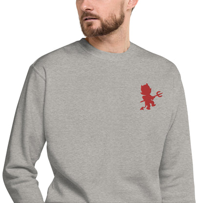 Little Devil | Soft-Wash Sweatshirt | Embroidered Soft-Wash Sweatshirt Syntax & Alchemy   