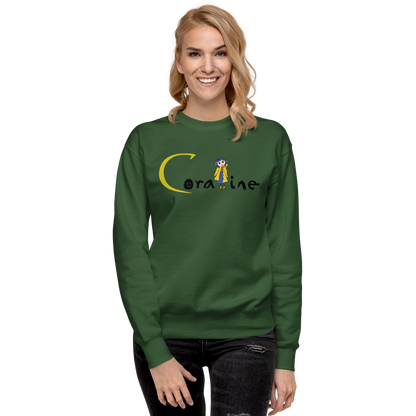 Coraline Button Eyes | Soft-Wash Sweatshirt Soft-Wash Sweatshirt Syntax & Alchemy   