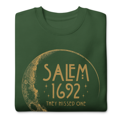 Salem 1692 | Soft-Wash Sweatshirt Soft-Wash Sweatshirt Syntax & Alchemy Forest Green S 