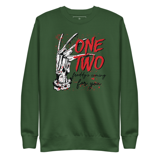 Nightmare On Elm Street | Soft-Wash Sweatshirt Soft-Wash Sweatshirt Syntax & Alchemy Forest Green S 