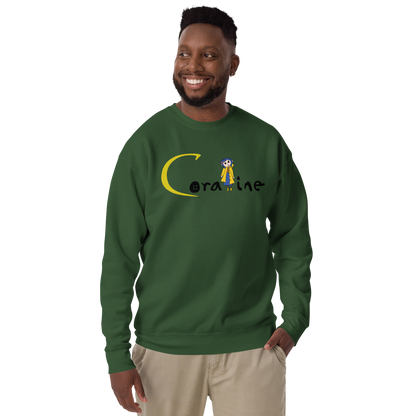 Coraline Button Eyes | Soft-Wash Sweatshirt Soft-Wash Sweatshirt Syntax & Alchemy   