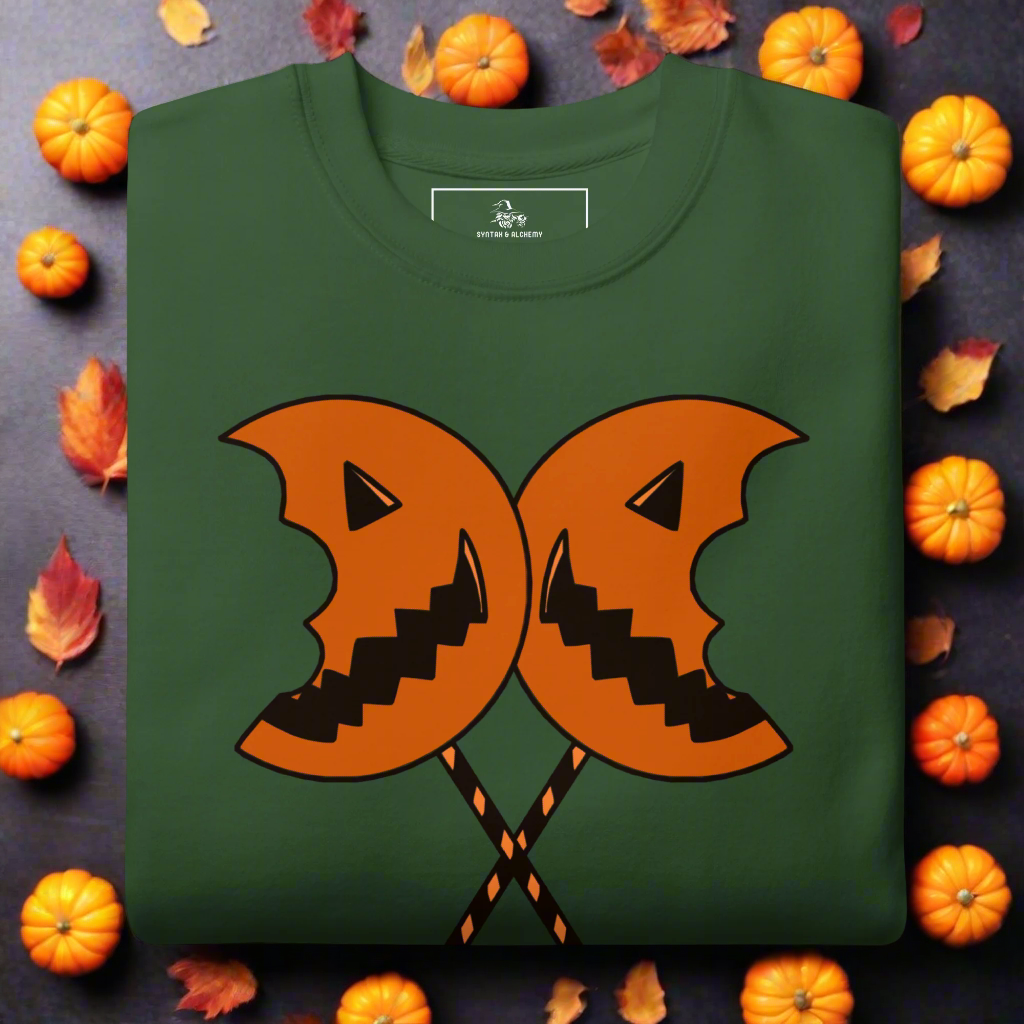 Trick 'r Treat | Soft-Wash Sweatshirt Soft-Wash Sweatshirt Syntax & Alchemy Forest Green S 