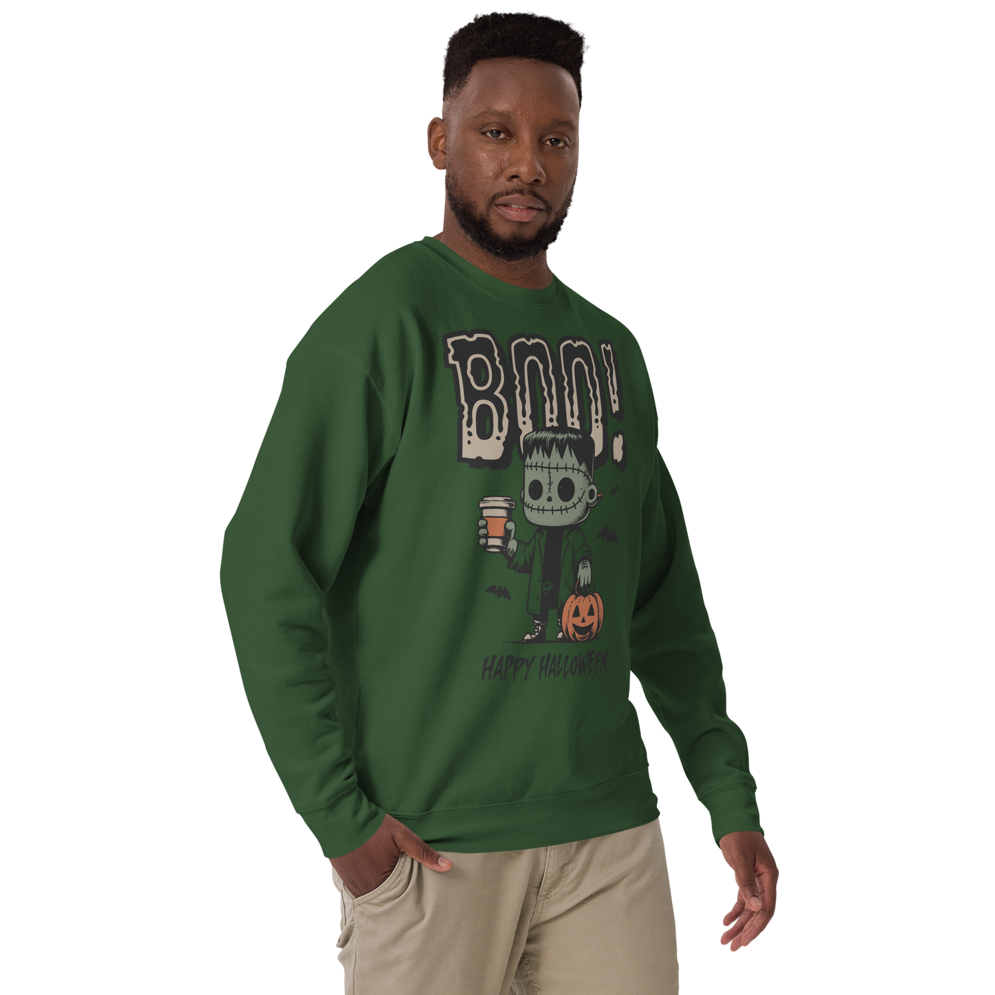 Frankenstein Boo | Soft-Wash Sweatshirt Soft-Wash Sweatshirt Syntax & Alchemy   