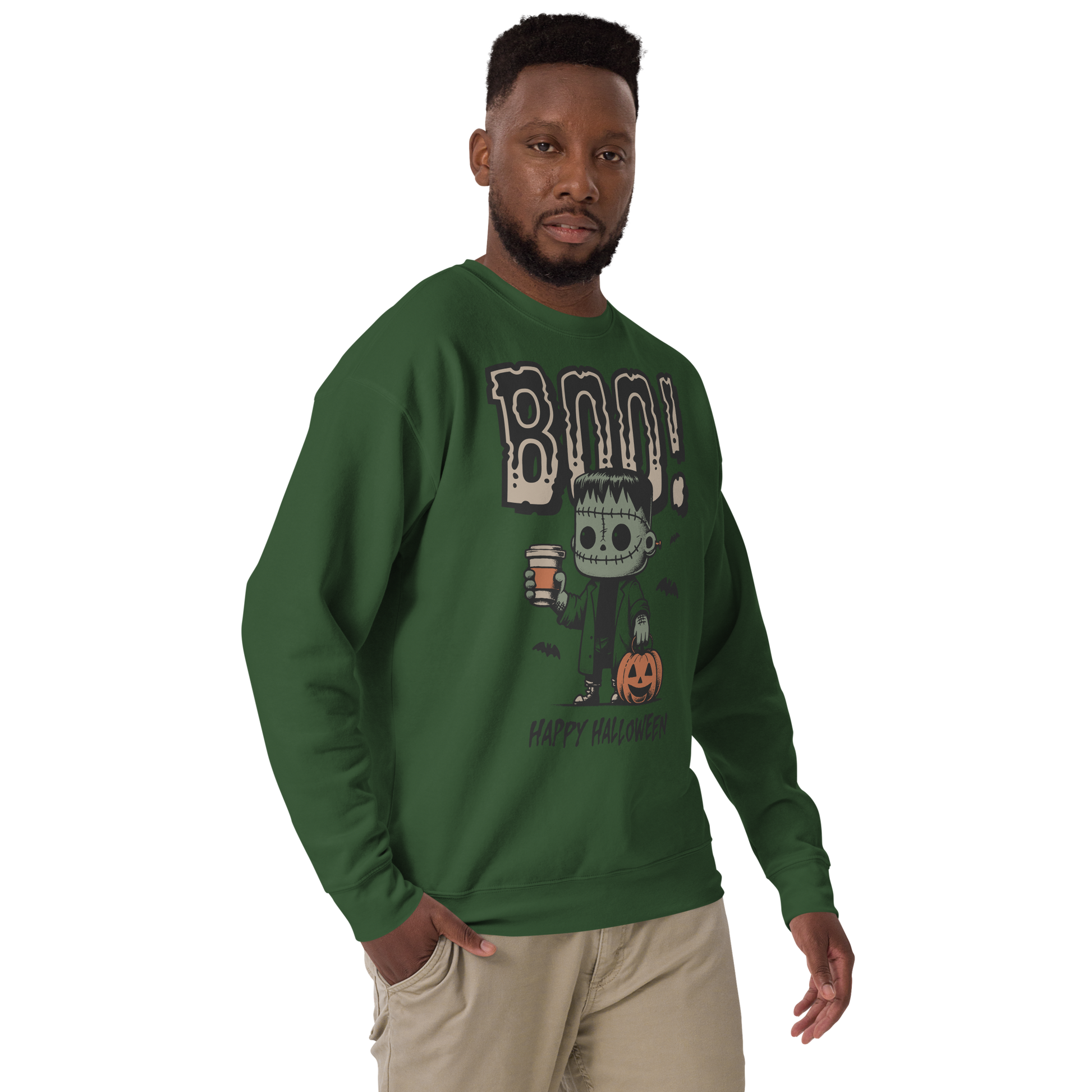 Frankenstein Boo | Soft-Wash Sweatshirt Soft-Wash Sweatshirt Syntax & Alchemy   