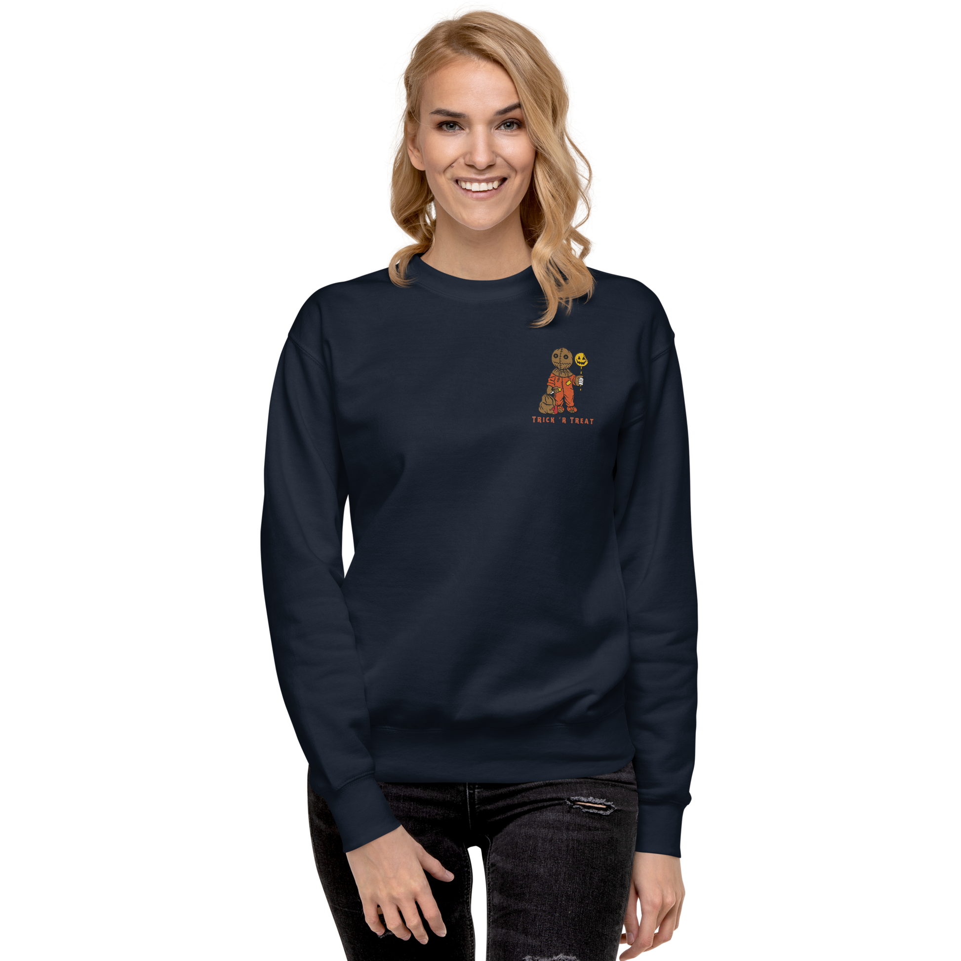 Samhain Trick 'r Treat | Soft-Wash Sweatshirt | Embroidered Soft-Wash Sweatshirt Syntax & Alchemy   