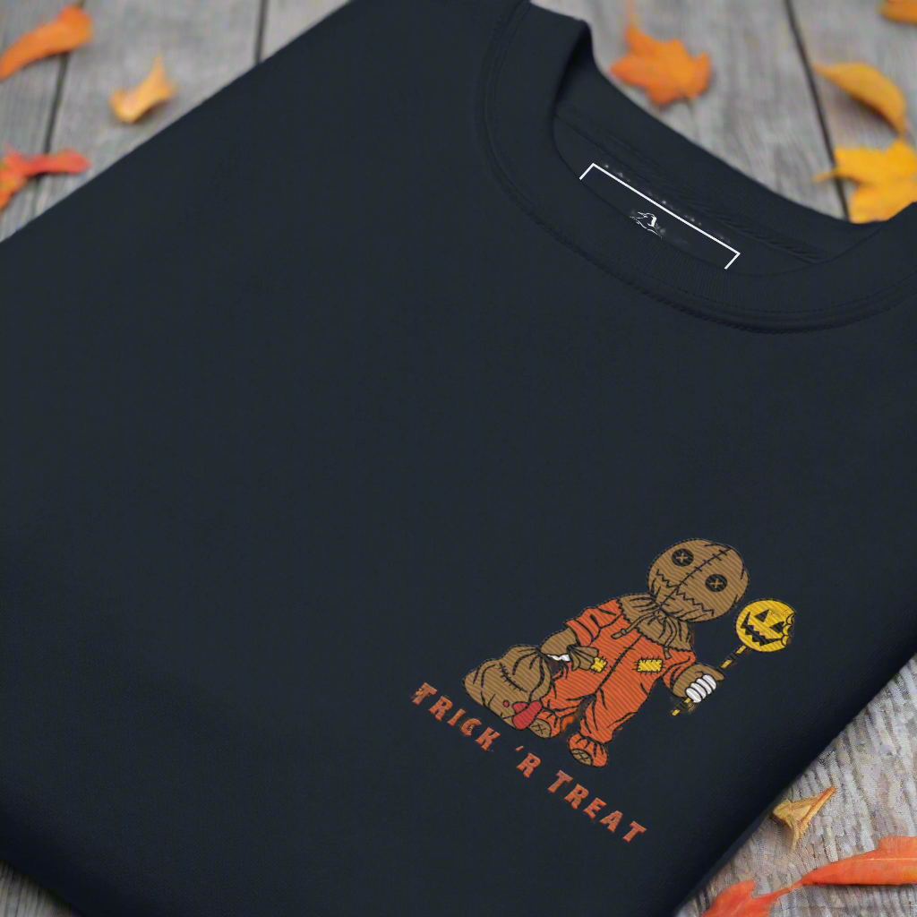 Samhain Trick 'r Treat | Soft-Wash Sweatshirt | Embroidered Soft-Wash Sweatshirt Syntax & Alchemy   