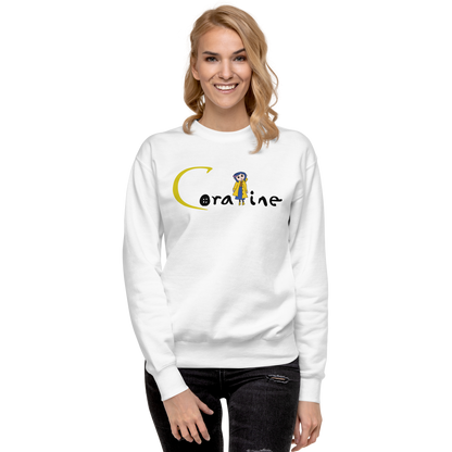 Coraline Button Eyes | Soft-Wash Sweatshirt Soft-Wash Sweatshirt Syntax & Alchemy   