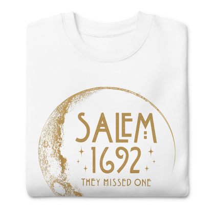 Salem 1692 | Soft-Wash Sweatshirt Soft-Wash Sweatshirt Syntax & Alchemy White S 