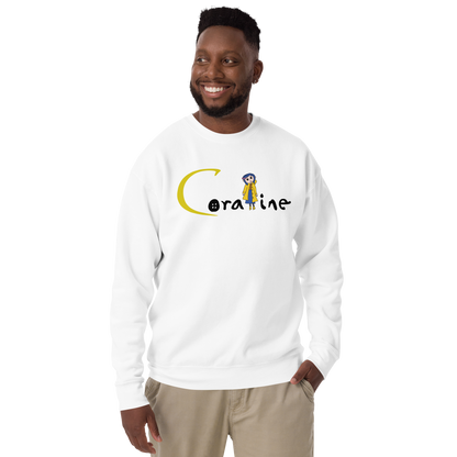 Coraline Button Eyes | Soft-Wash Sweatshirt Soft-Wash Sweatshirt Syntax & Alchemy   