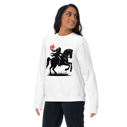 Headless Horseman Pumpkin Head | Soft-Wash Sweatshirt Soft-Wash Sweatshirt Syntax & Alchemy   