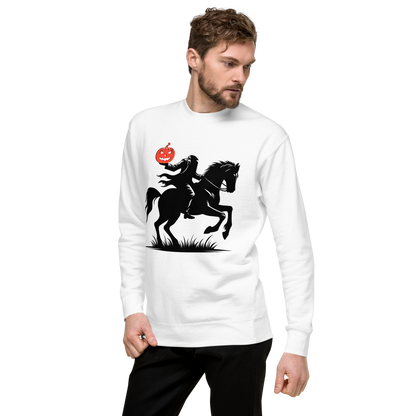 Headless Horseman Pumpkin Head | Soft-Wash Sweatshirt Soft-Wash Sweatshirt Syntax & Alchemy   