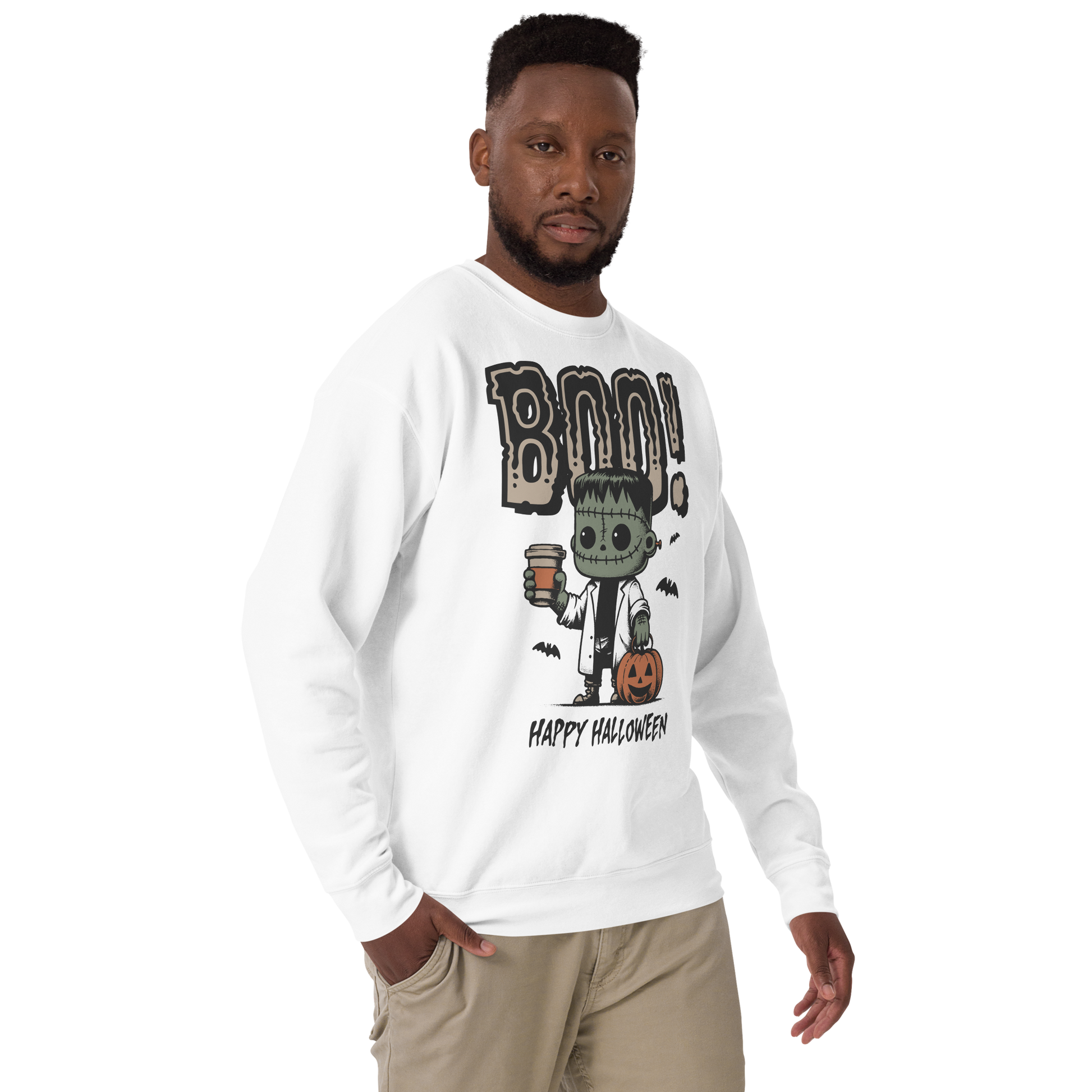 Frankenstein Boo | Soft-Wash Sweatshirt Soft-Wash Sweatshirt Syntax & Alchemy   