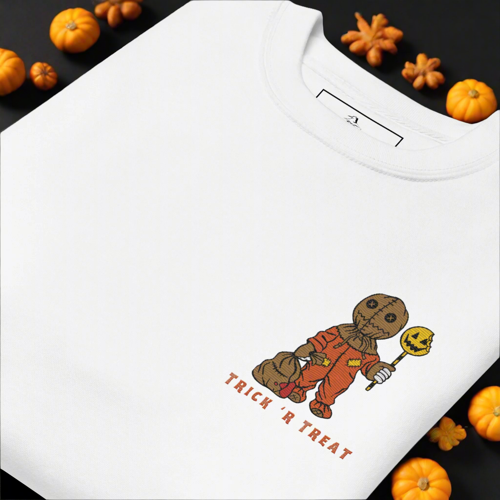 Samhain Trick 'r Treat | Soft-Wash Sweatshirt | Embroidered Soft-Wash Sweatshirt Syntax & Alchemy   