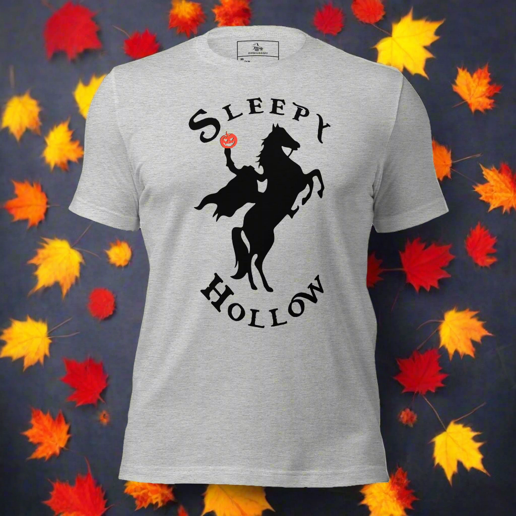 Sleepy Hollow Horseman | Airlume Cotton T-Shirt Women's T-Shirt Syntax & Alchemy   