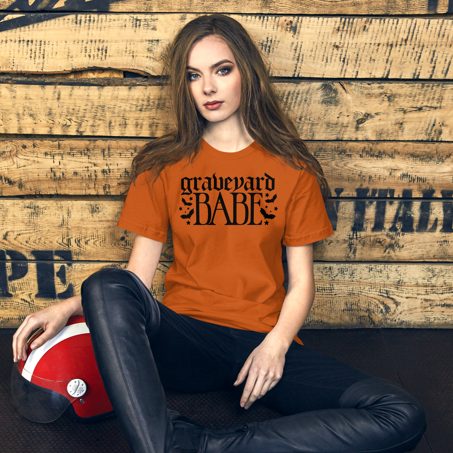 Graveyard Babe | Airlume Cotton T-Shirt Women's T-Shirt Syntax & Alchemy   