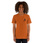 Broom Witch | Airlume Cotton T-Shirt | Embroidered Women's T-Shirt Syntax & Alchemy   