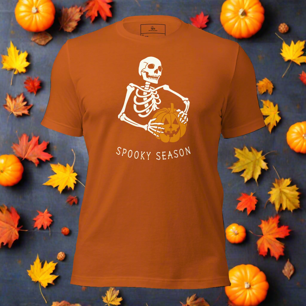 Spooky Season | Airlume Cotton T-Shirt Women's T-Shirt Syntax & Alchemy   