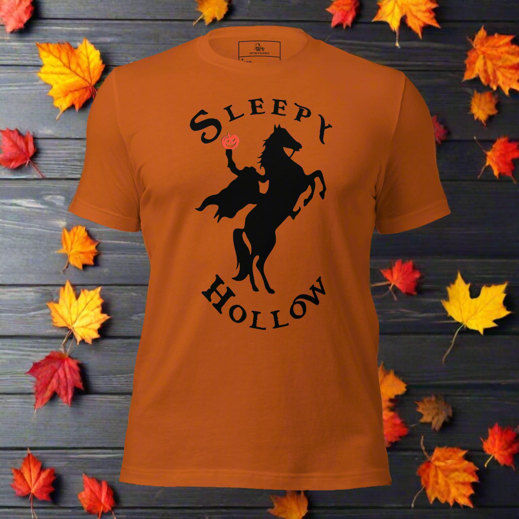 Sleepy Hollow Horseman | Airlume Cotton T-Shirt Women's T-Shirt Syntax & Alchemy   