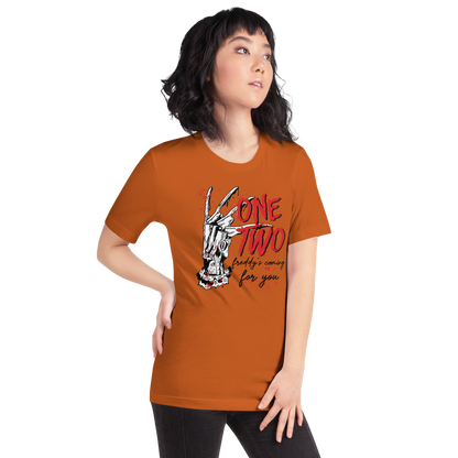 Nightmare On Elm Street | Airlume Cotton T-Shirt Women's T-Shirt Syntax & Alchemy   