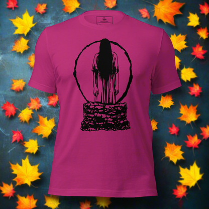 The Ring | Airlume Cotton T-Shirt Women's T-Shirt Syntax & Alchemy Berry S 