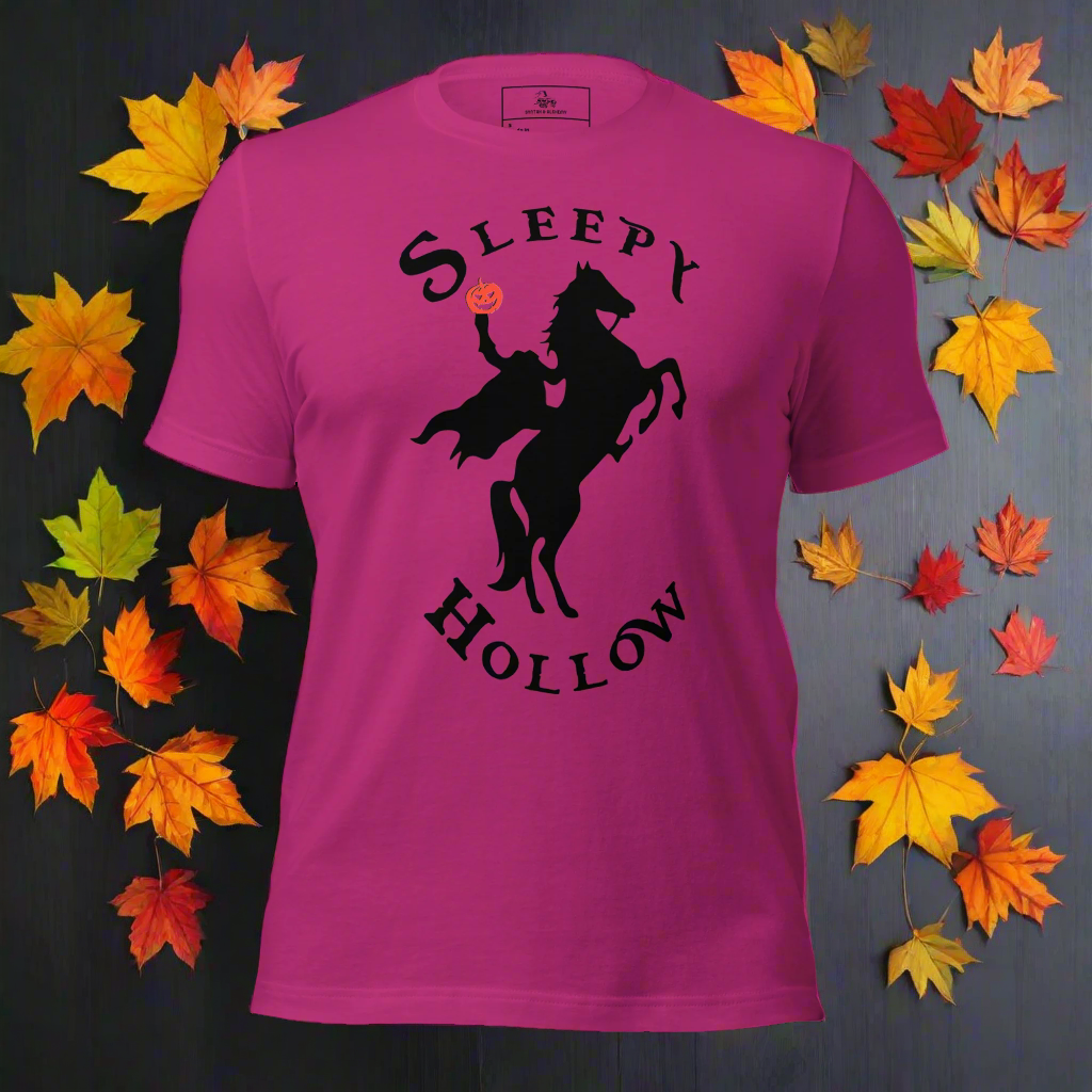 Sleepy Hollow Horseman | Airlume Cotton T-Shirt Women's T-Shirt Syntax & Alchemy   