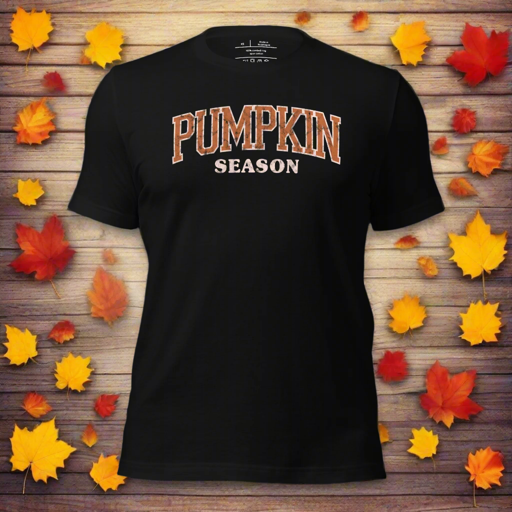 Pumpkin Season | Airlume Cotton T-Shirt Women's T-Shirt Syntax & Alchemy   