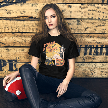 Season of the Witch | Airlume Cotton T-Shirt Women's T-Shirt Syntax & Alchemy   