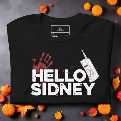 Hello Sidney | Airlume Cotton T-Shirt Women's T-Shirt Syntax & Alchemy Black XS 