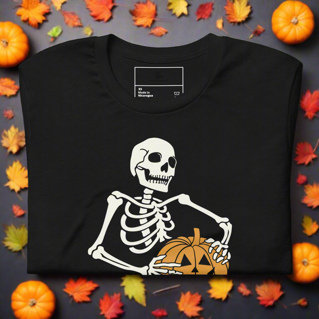 Spooky Season | Airlume Cotton T-Shirt Women's T-Shirt Syntax & Alchemy Black XS 