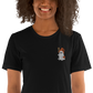 Ghost Witch | Airlume Cotton T-Shirt | Embroidered Women's T-Shirt Syntax & Alchemy   