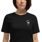 Grim Reaper | Airlume Cotton T-Shirt | Embroidered Women's T-Shirt Syntax & Alchemy   