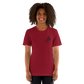 Broom Witch | Airlume Cotton T-Shirt | Embroidered Women's T-Shirt Syntax & Alchemy   