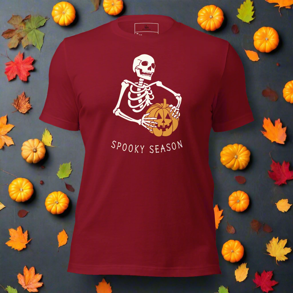 Spooky Season | Airlume Cotton T-Shirt Women's T-Shirt Syntax & Alchemy   