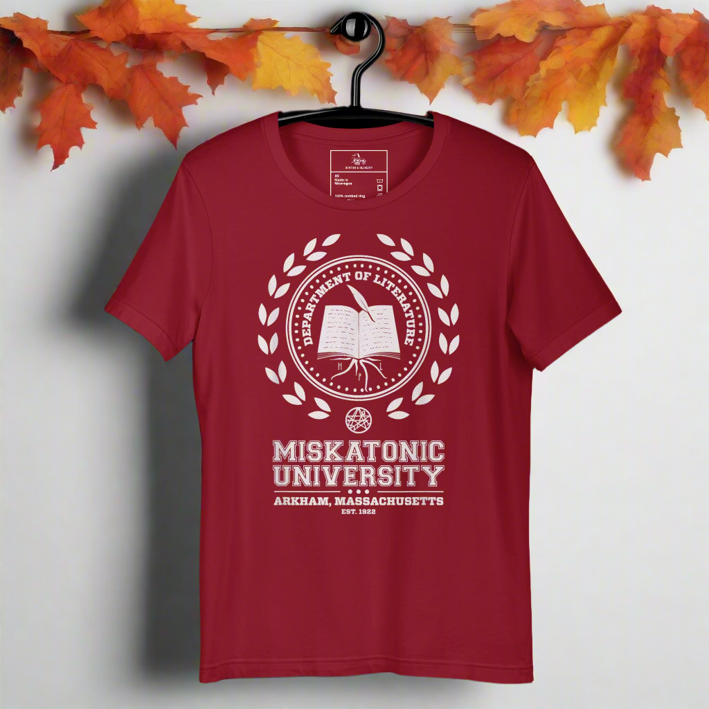 Miskatonic University | Unisex Unisex Airlume Cotton T-Shirt