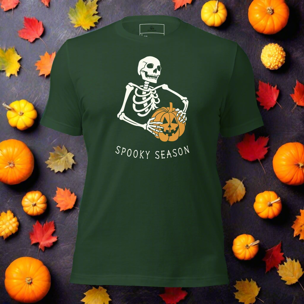 Spooky Season | Airlume Cotton T-Shirt Women's T-Shirt Syntax & Alchemy   