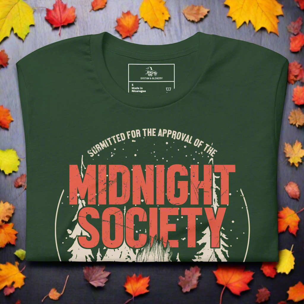 Midnight Society | Airlume Cotton T-Shirt Women's T-Shirt Syntax & Alchemy Forest S 