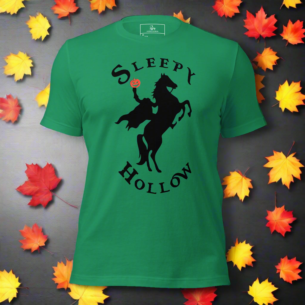 Sleepy Hollow Horseman | Airlume Cotton T-Shirt Women's T-Shirt Syntax & Alchemy   