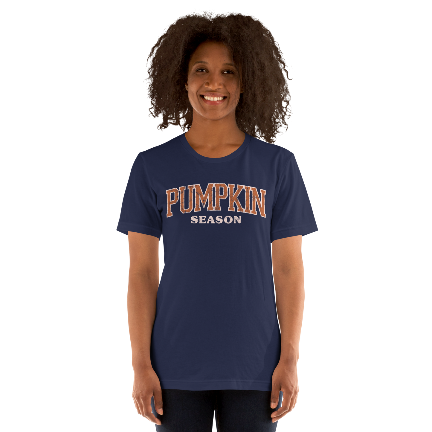 Pumpkin Season | Airlume Cotton T-Shirt Women's T-Shirt Syntax & Alchemy   