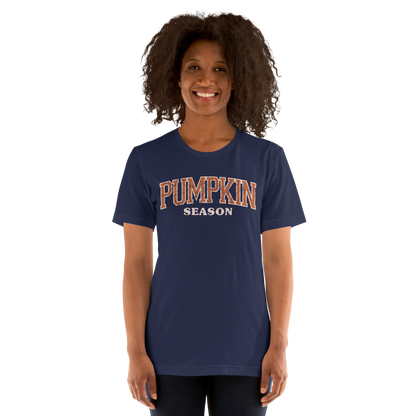 Pumpkin Season | Airlume Cotton T-Shirt Women's T-Shirt Syntax & Alchemy   